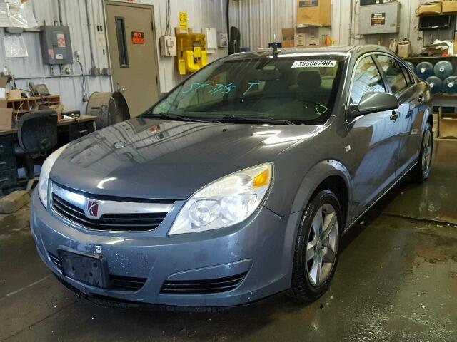 1G8ZS57B79F211111 - 2009 SATURN AURA XE GRAY photo 2