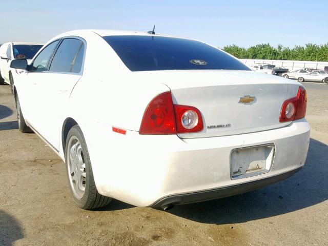 1G1ZC5E16BF283655 - 2011 CHEVROLET MALIBU 1LT 白色 照片 3