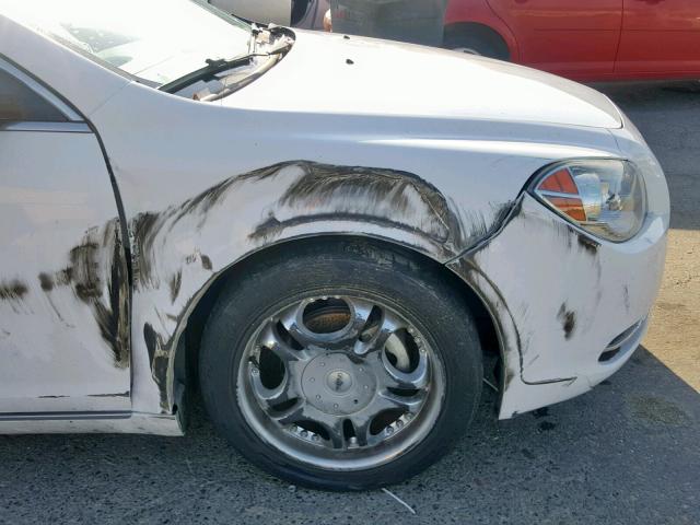 1G1ZC5E16BF283655 - 2011 CHEVROLET MALIBU 1LT 白色 照片 9