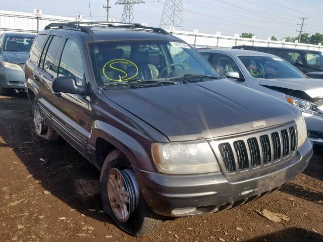 1J4GW68N5XC737472 - 1999 JEEP GRAND CHER GRAY photo 1