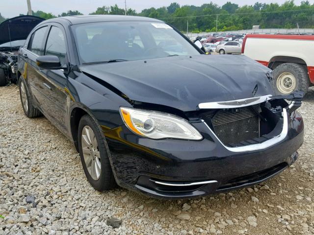 1C3CCBBG1DN659681 - 2013 CHRYSLER 200 TOURIN BLACK photo 1