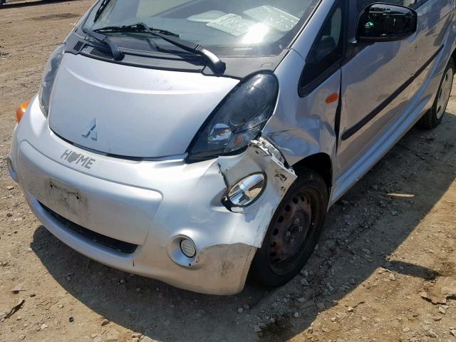 JA3215H14CU029514 - 2012 MITSUBISHI I MIEV ES SILVER photo 9