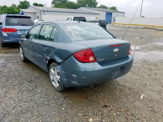 1G1AL55FX77251253 - 2007 CHEVROLET COBALT LT BLUE photo 3