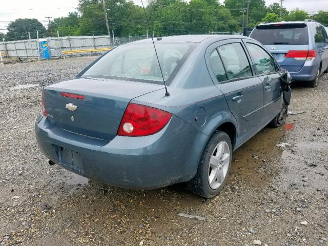 1G1AL55FX77251253 - 2007 CHEVROLET COBALT LT BLUE photo 4