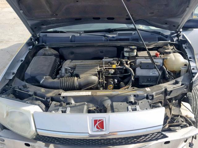 1G8AF52FX4Z202339 - 2004 SATURN ION LEVEL SILVER photo 7