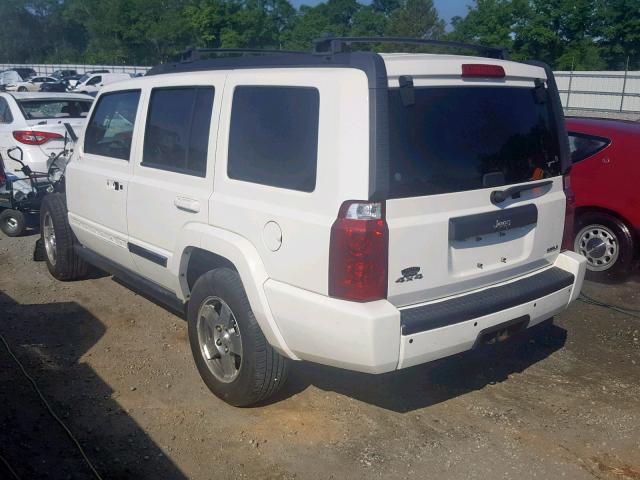 1J4RG4GT6AC137268 - 2010 JEEP COMMANDER WHITE photo 3