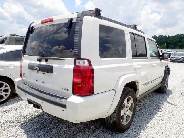1J4RG4GT6AC137268 - 2010 JEEP COMMANDER WHITE photo 4