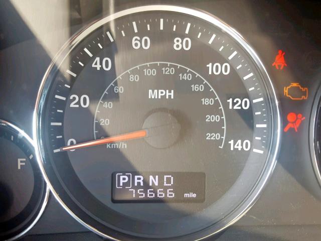 1J4RG4GT6AC137268 - 2010 JEEP COMMANDER WHITE photo 8