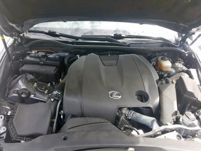 JTHBF1D25E5024702 - 2014 LEXUS IS 250 GRAY photo 7