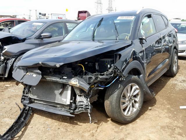 KM8J33A43HU308147 - 2017 HYUNDAI TUCSON LIM BLACK photo 2