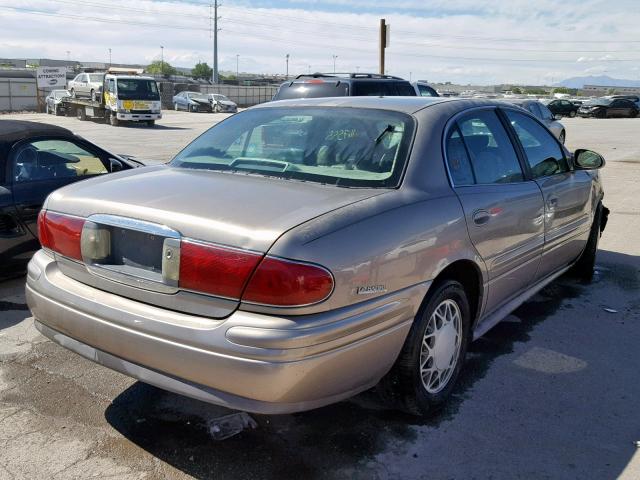 1G4HR54K21U123631 - 2001 BUICK LESABRE LI TAN photo 4