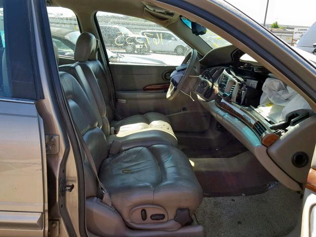 1G4HR54K21U123631 - 2001 BUICK LESABRE LI TAN photo 5