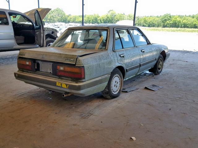 1HGAD7428FA145630 - 1985 HONDA ACCORD 180 BLUE photo 4