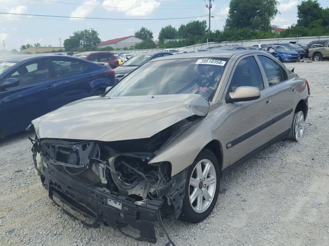 YV1RS58D112017279 - 2001 VOLVO S60 2.4T BEIGE photo 2