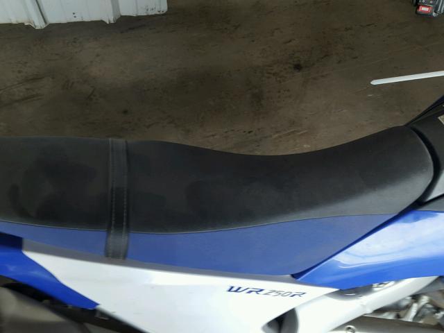 JYADG21E28A001784 - 2008 YAMAHA WR250 R BLUE photo 6