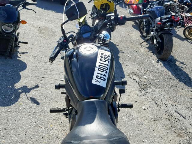 JKAENEB15FDA05171 - 2015 KAWASAKI EN650 B BLACK photo 5