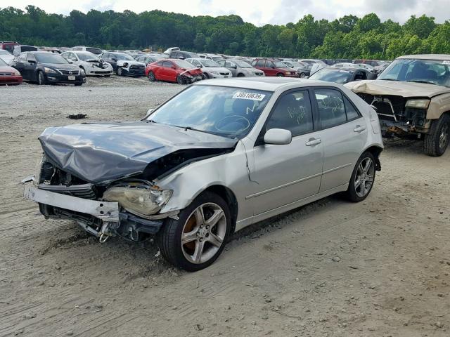 JTHBD182110022775 - 2001 LEXUS IS 300 TWO TONE photo 2