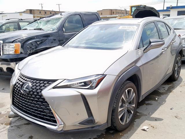 JTHY3JBH2K2006942 - 2019 LEXUS UX 200 GRAY photo 2