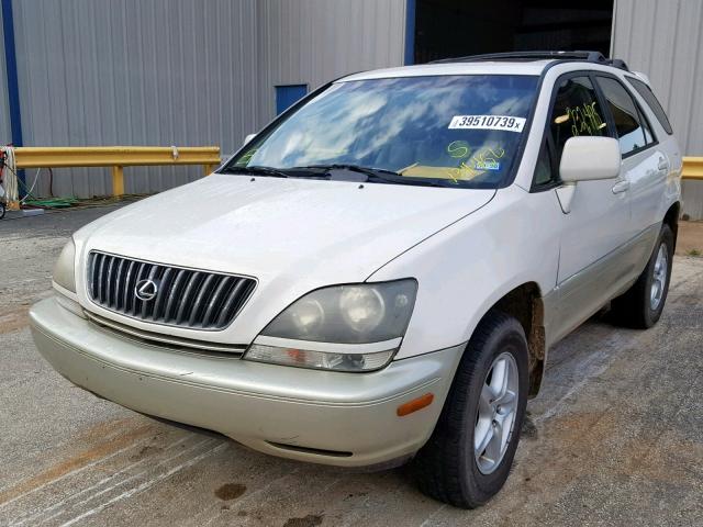 JT6HF10U2Y0134456 - 2000 LEXUS RX 300 CREAM photo 2