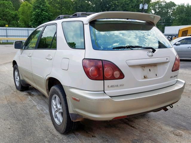 JT6HF10U2Y0134456 - 2000 LEXUS RX 300 CREAM photo 3