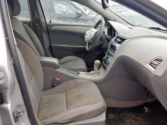 1G1ZC5E07CF259776 - 2012 CHEVROLET MALIBU 1LT ვერცხლისფერი ფოტო 5