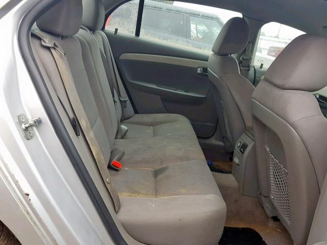 1G1ZC5E07CF259776 - 2012 CHEVROLET MALIBU 1LT ვერცხლისფერი ფოტო 6