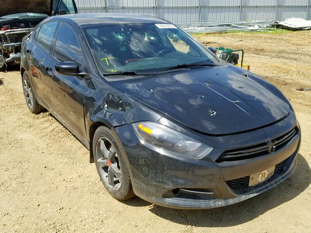 1C3CDFBH3DD327437 - 2013 DODGE DART SXT BLACK photo 1