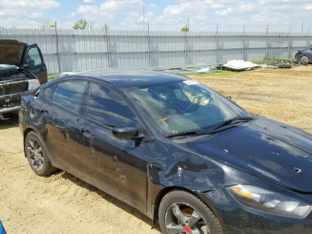 1C3CDFBH3DD327437 - 2013 DODGE DART SXT BLACK photo 9