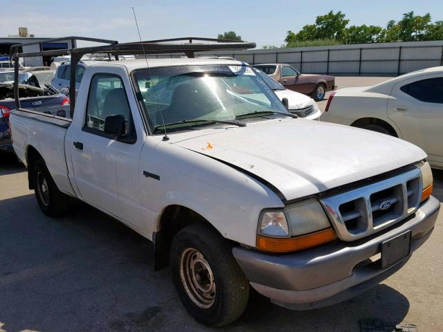 1FTYR10C8XUB87211 - 1999 FORD RANGER WHITE photo 1