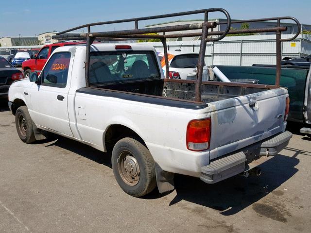 1FTYR10C8XUB87211 - 1999 FORD RANGER WHITE photo 3