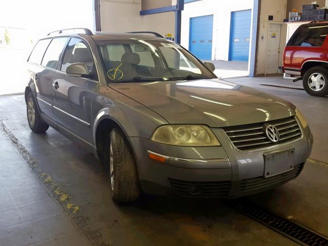 WVWVD63B64E189336 - 2004 VOLKSWAGEN PASSAT GLS GRAY photo 1