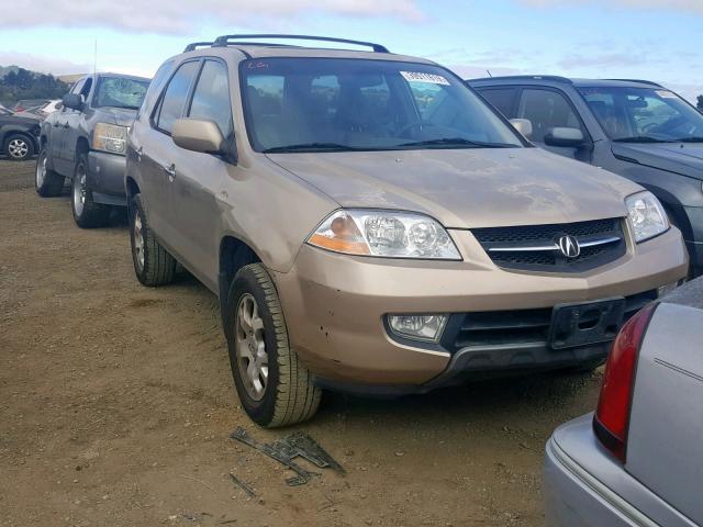 2HNYD18881H503919 - 2001 ACURA MDX TOURIN BEIGE photo 1