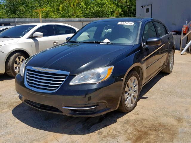 1C3CCBAB2CN240839 - 2012 CHRYSLER 200 LX CHARCOAL photo 2