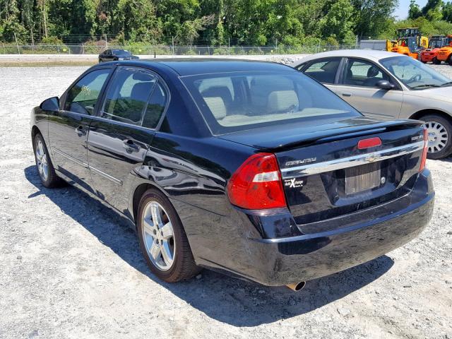 1G1ZU53836F301354 - 2006 CHEVROLET MALIBU LTZ შავი ფოტო 3