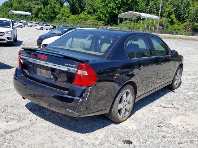 1G1ZU53836F301354 - 2006 CHEVROLET MALIBU LTZ შავი ფოტო 4