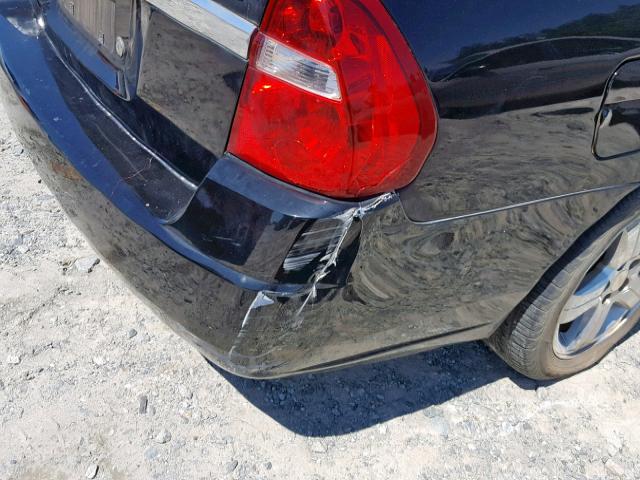 1G1ZU53836F301354 - 2006 CHEVROLET MALIBU LTZ შავი ფოტო 9