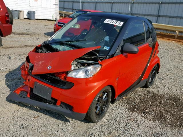 WMEEJ31X58K127294 - 2008 SMART FORTWO PAS 红色 照片 2