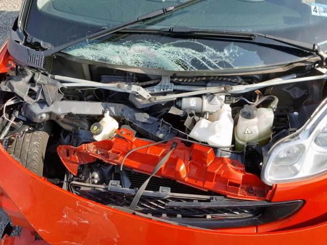 WMEEJ31X58K127294 - 2008 SMART FORTWO PAS 红色 照片 7