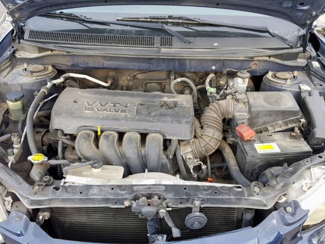 2T1KR32E05C334082 - 2005 TOYOTA MATRIX XR BLUE photo 7