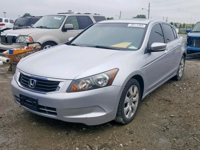 1HGCP26818A046185 - 2008 HONDA ACCORD EXL SILVER photo 2