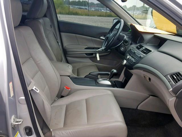 1HGCP26818A046185 - 2008 HONDA ACCORD EXL SILVER photo 5