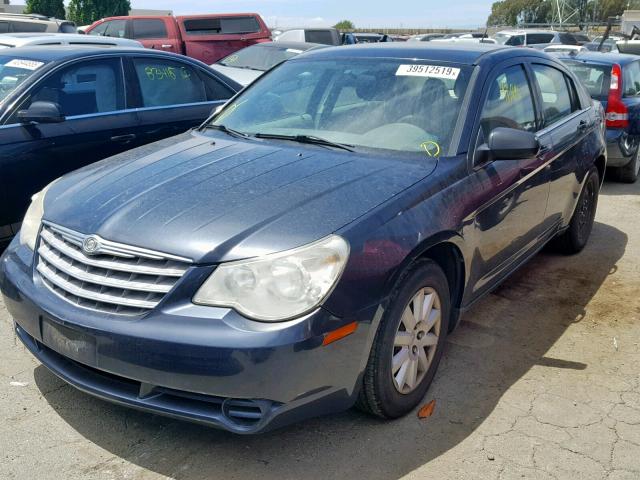 1C3LC46J08N218910 - 2008 CHRYSLER SEBRING LX BLUE photo 2