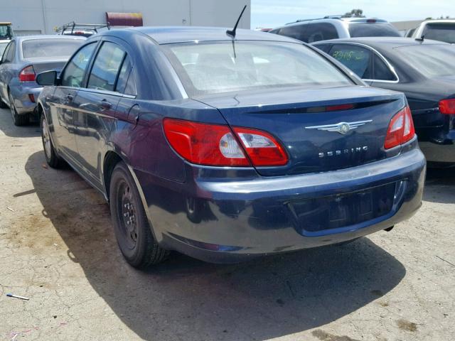 1C3LC46J08N218910 - 2008 CHRYSLER SEBRING LX BLUE photo 3