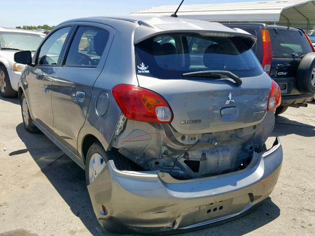 ML32A3HJXFH036537 - 2015 MITSUBISHI MIRAGE DE CHARCOAL photo 3