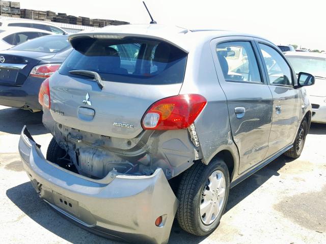 ML32A3HJXFH036537 - 2015 MITSUBISHI MIRAGE DE CHARCOAL photo 4