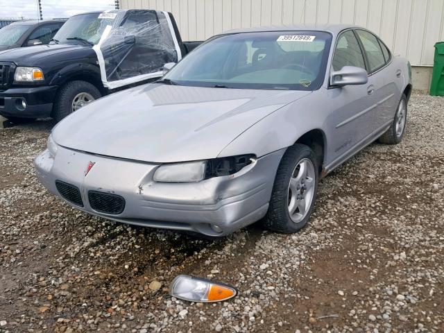 1G2WJ52J9YF210006 - 2000 PONTIAC GRAND PRIX SILVER photo 2