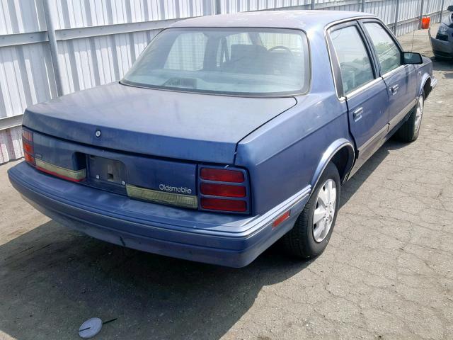 1G3AG55M7R6355802 - 1994 OLDSMOBILE CUTLASS CI Mavi foto 4