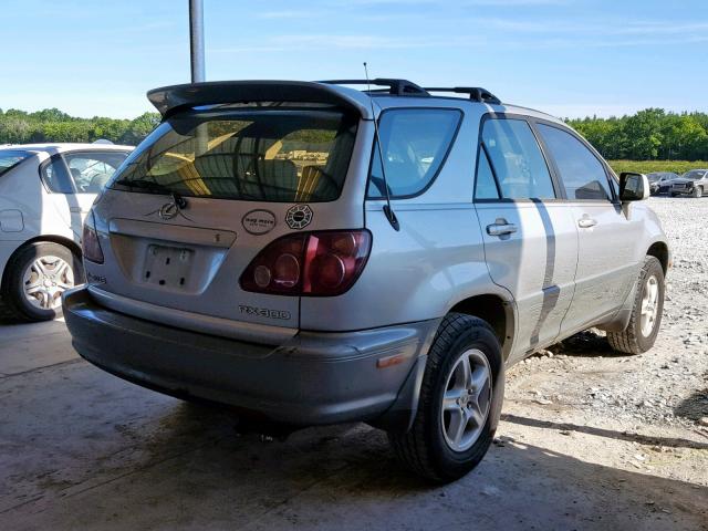 JT6HF10U5Y0096298 - 2000 LEXUS RX 300 SILVER photo 4