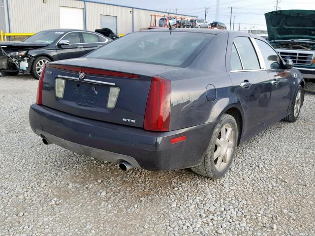 1G6DW677750192095 - 2005 CADILLAC STS BLACK photo 4