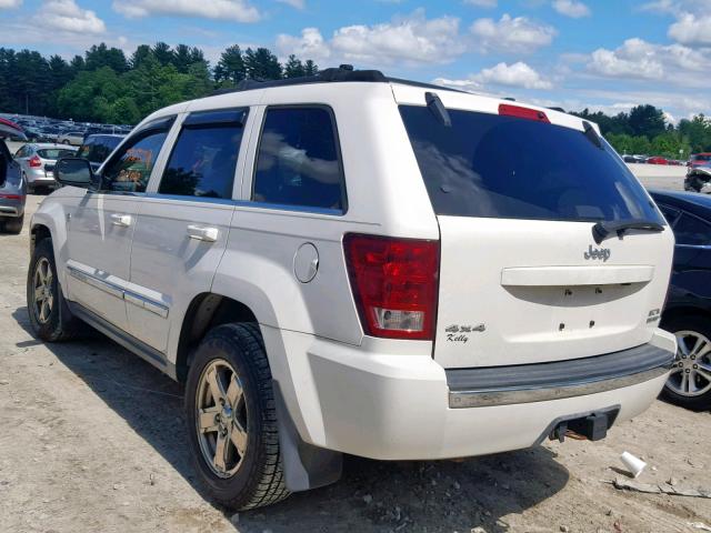 1J4HR58255C616160 - 2005 JEEP GRAND CHER WHITE photo 3